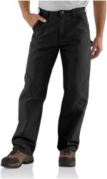 men  Washed Twill Relaxed Fit Pant - Image 2