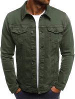 Men's Casual Classic Denim Jacket Slim Fit Fashion Jean Coat