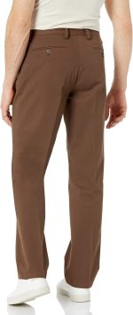 Men's Classic-Fit Wrinkle-Resistant Pleated Chino Pant (Available in Big & Tall) - Image 2